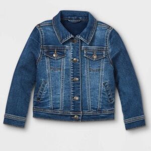 Cat & Jack Toddler Girls’ Vintage Denim Jacket 3T